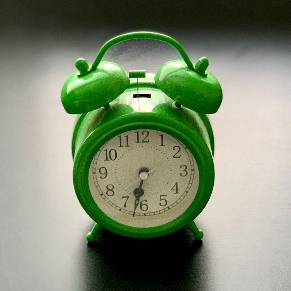 NEW Pottery Barn Kids Desktop Retro Clock